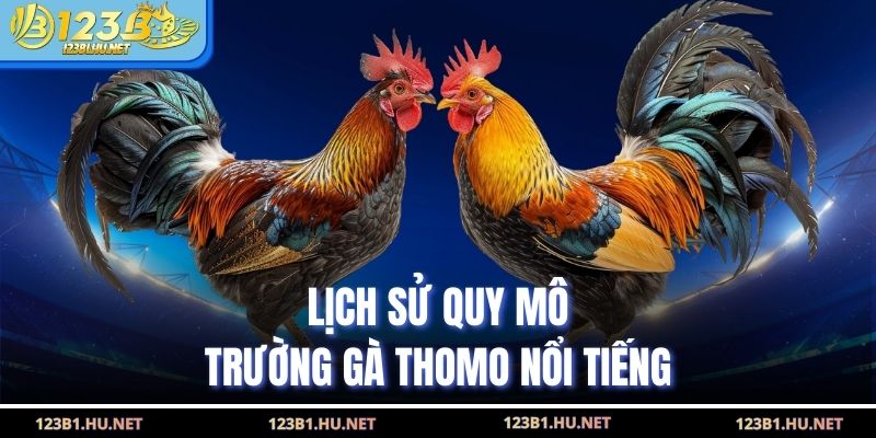 Lịch sử quy mô trường gà Thomo nổi tiếng